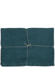 Once Milano set of two linen placemets - Blu
