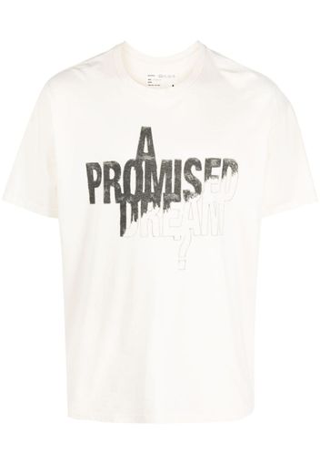 One Of These Days A Promised Dream cotton T-shirt - Toni neutri