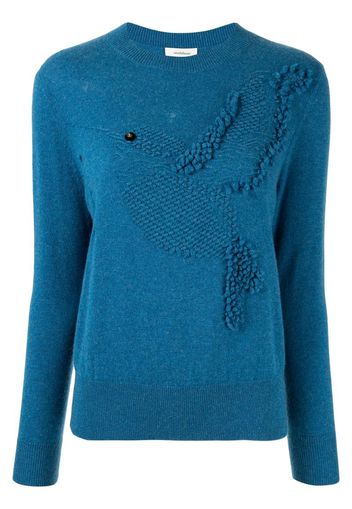 textured knit jumper