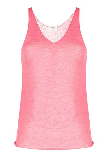 Onefifteen fine-knit vest - Rosa