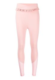 Onefifteen Leggings con ruches - Rosa