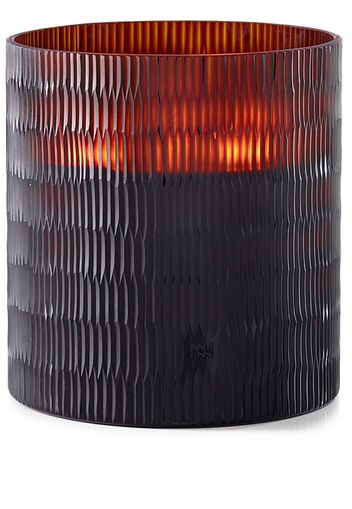 Onno Rhombus two-tone candle - Arancione