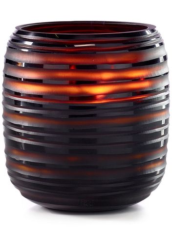 Onno medium Sphere candle - Arancione