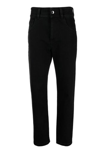 Opening Ceremony Jeans slim a vita alta - Nero