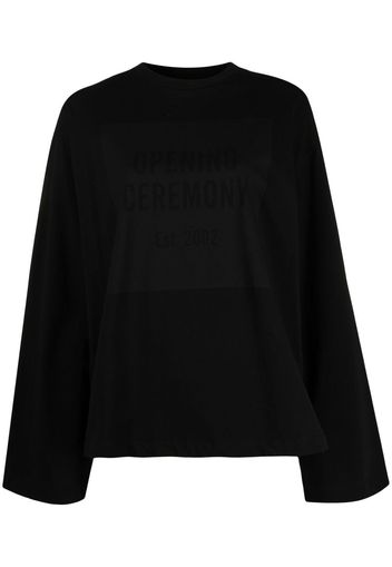 Opening Ceremony T-shirt con logo - Nero