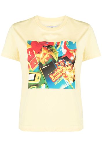 Opening Ceremony graphic-print T-shirt - Giallo