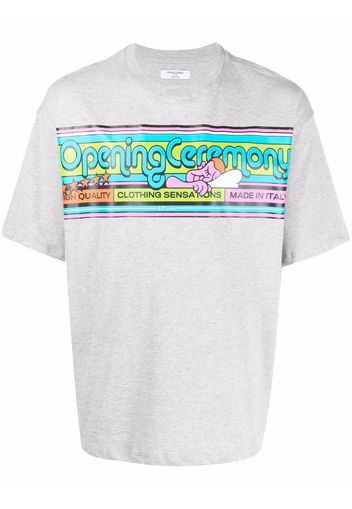 Opening Ceremony Cartoonish printed T-shirt - Grigio