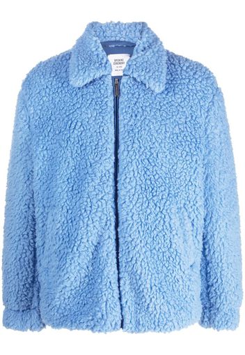 Opening Ceremony faux-shearling jacket - Blu