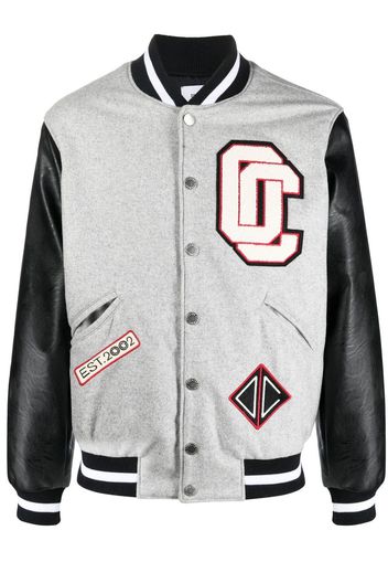 Opening Ceremony logo-embroidered varsity jacket - Grigio