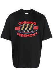 Opening Ceremony Peanuts logo cotton T-shirt - Nero