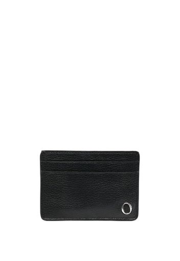 Orciani logo-plaque cardholder - Nero