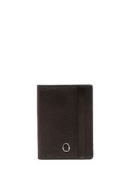 Orciani logo-plaque card holder - Marrone