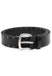 Orciani studded leather belt - Nero