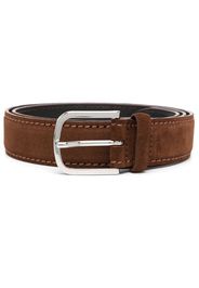 Orciani suede buckle belt - Marrone