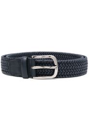 Orciani woven braided belt - Blu