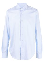 Orian long-sleeve button-up shirt - Blu