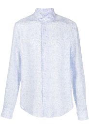 Orian Camicia a fiori - Blu