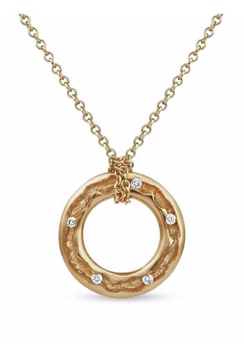 Origin 31 Collana in oro giallo 18kt con diamanti