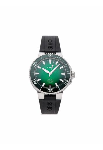 Oris pre-owned Aquis Date 41mm - Verde