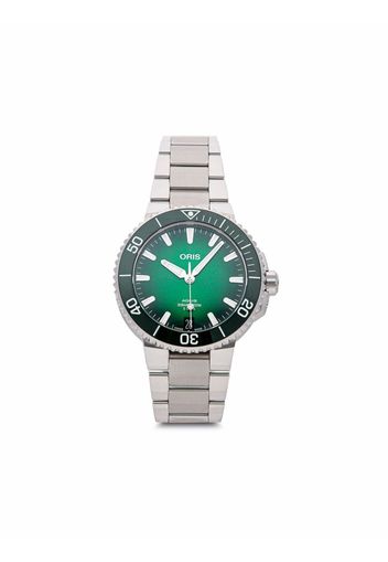 Oris Orologio Aquis Date Caliber 400 41mm Pre-owned 2021 - Verde