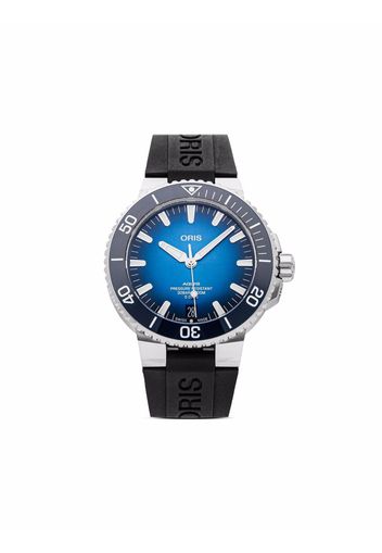 Oris pre-owned Aquis Date 43mm - Blu