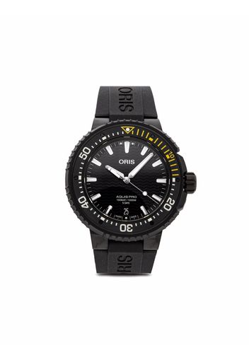 Oris 2021 pre-owned Aquis Pro Date Calibre 49mm - Nero