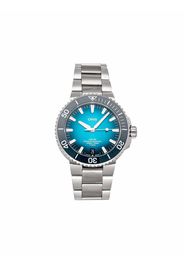 Oris 2021 pre-owned Aquis Date 43mm - Blu