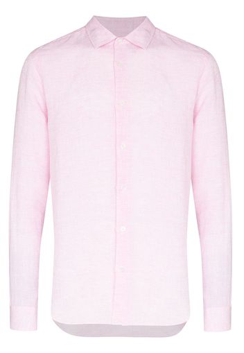 Orlebar Brown Giles long sleeve shirt - Rosa