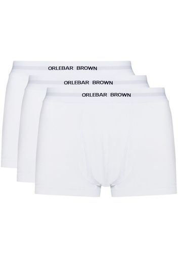 Orlebar Brown OB 3PK SHORT TRNK BXR WHT - Bianco