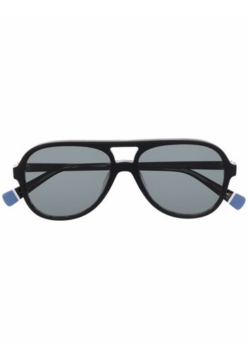 Orlebar Brown Occhiali da sole modello aviator Estoril - Nero