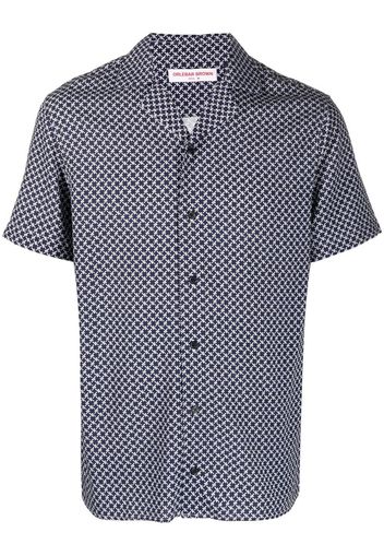 Orlebar Brown Camicia con stampa - Blu