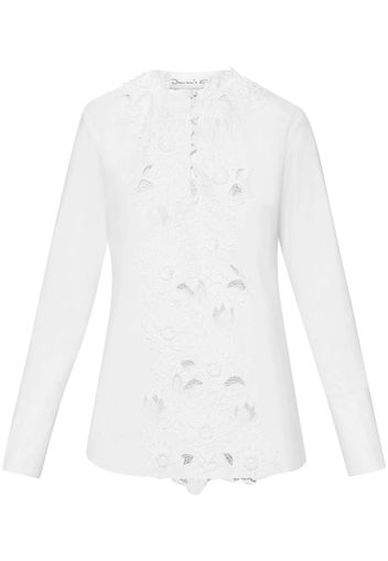 Oscar de la Renta Blusa Water Lily - Bianco