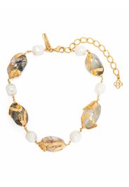 Oscar de la Renta pearl bead bracelet - Oro