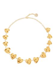 Oscar de la Renta crushed heart necklace - Oro