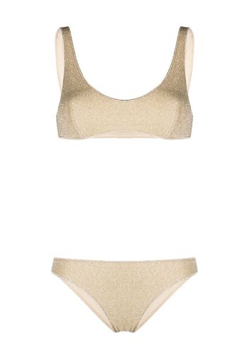 Oséree Lumiere two-piece bikini set - Oro