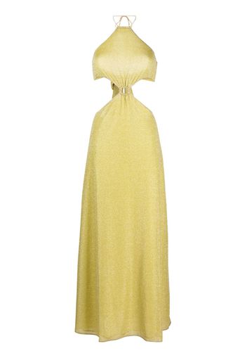 Oséree Lumièrie cut-out maxi dress - Oro