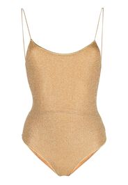 Oséree Lumière lurex swimsuit - Oro