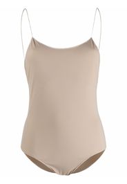 Oséree scoop-back swimsuit - Toni neutri