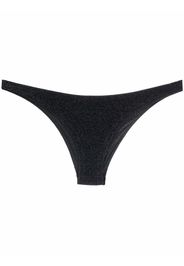 Oséree glitter low-rise bikini bottoms - Nero