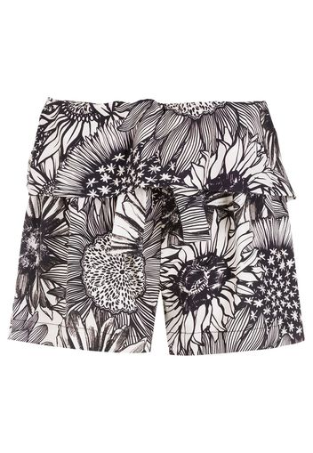 Osklen Shorts con stampa - Nero