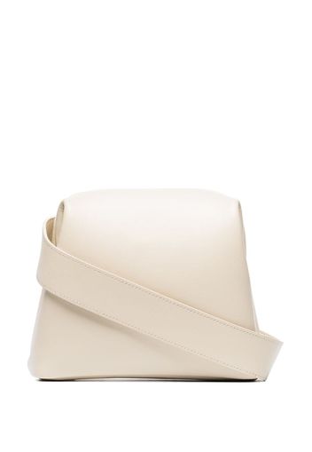 Cream Brot mini leather cross body bag