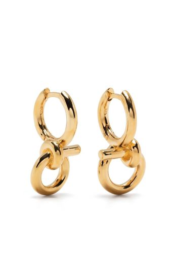 Otiumberg Tied Twist hoop earring - Oro