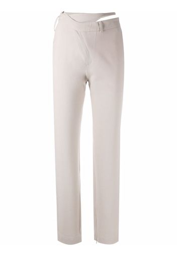 Ottolinger straight-leg tailored trousers - Toni neutri