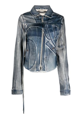 Ottolinger faded denim jacket - Blu