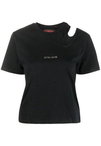 Ottolinger T-shirt con dettaglio cut-out - Nero