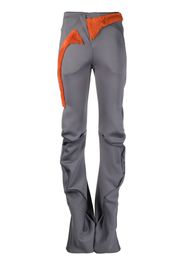 Ottolinger high-waisted flared trousers - Grigio