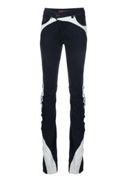 Ottolinger long-line panelled skinny jeans - Blu