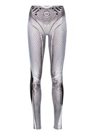 Ottolinger x Puma abstract-print leggings - Toni neutri
