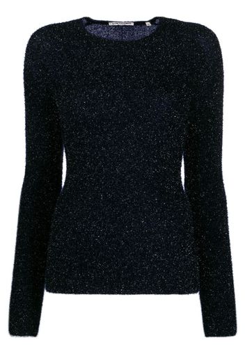 metallized fitted jumper