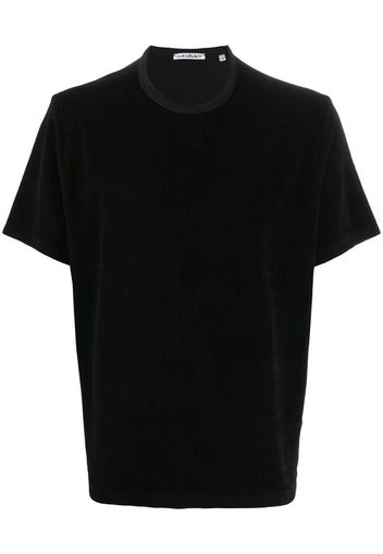 round neck corduroy T-shirt